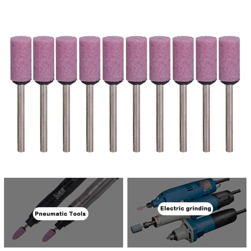 Mounted Stone Flat Head Cylindrical For Rotary Orange