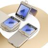 Applicable to Samsung Z Flip1/1 mobile phone case spring center axis hinge flip1/1/1 case membrane ring bracket sheath