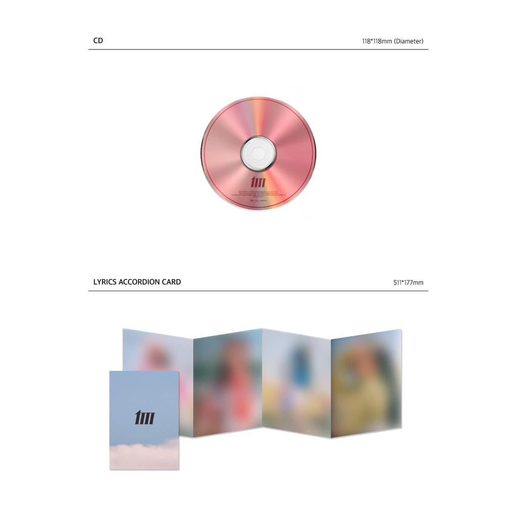 Mini-Album 12er-Pack CD-Booklet Text Akkordeonkarte 4 Schnittfotos Aufkleber Fotokarte Poster 1 Mini-Handspiegel 4 Fotos "MAMAMOO - [MIC ON]" (HAUPT