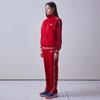 SPORTS ILLUSTRATED Basketball Side Button Track Pants (Red)