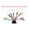 Electric Bike Controller 36V 48V 500W Scooter Motor Controller with G20 Display Panel Set Kit