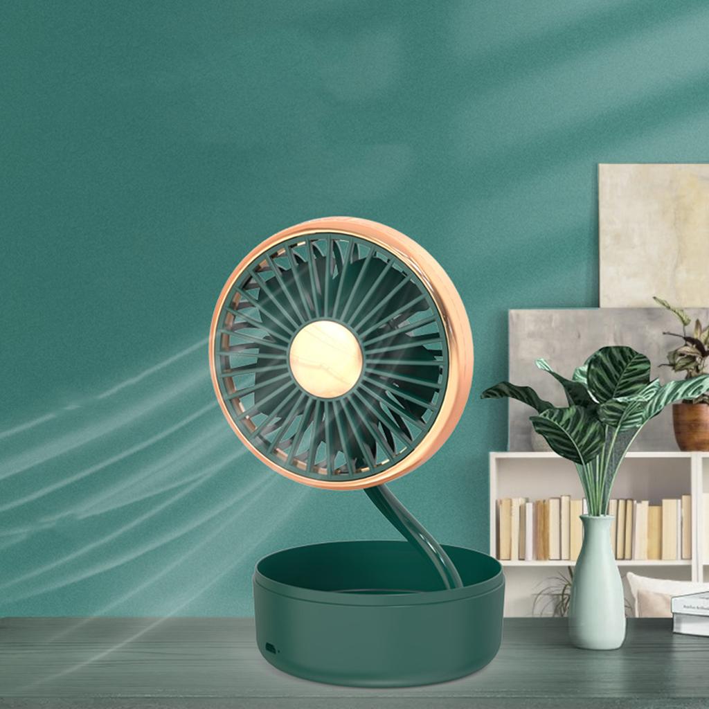 Car Fan Flexible Gooseneck 3 Speeds USB Cooling Fan Low Noise Portable Auto Cooler Fit for Laptop Notebook Office Summer