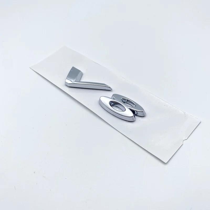 Letter Emblem Chrome Glossy Black ABS 3.0 5.0 V6 V8 20T 25T 30T 35T for Jaguar XJ F-TYPE F-PACE E-PACE Badge Fender Trunk Logo