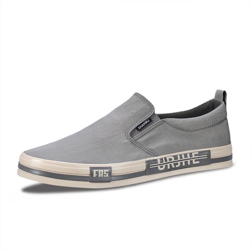 Scarpe da Ginnastica da Uomo Slip-On Primaverili: Sneakers Basse Casual Traspiranti da Skateboard