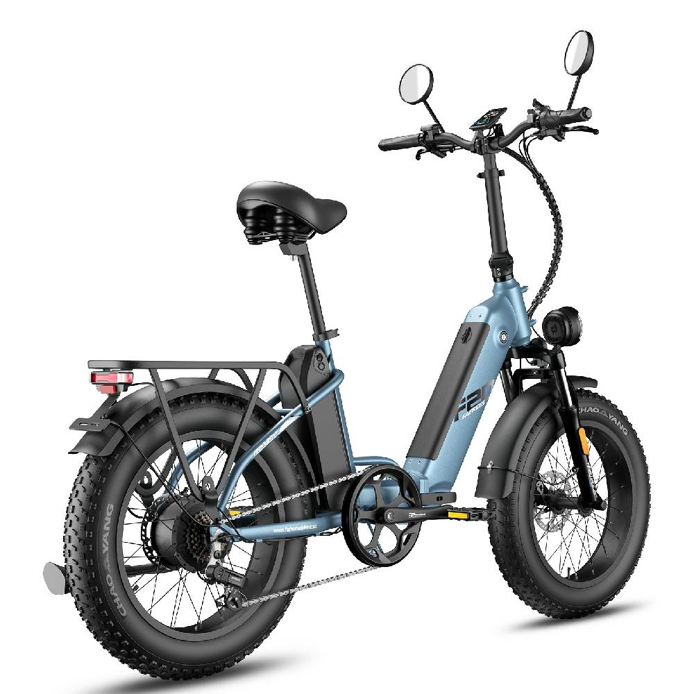 Elektrický bicykel Fafrees FF20 Polar 20" Fat Tire 500W Motor Skladací Mestský Elektrický Bicykel 48V 24AH LCD Displej 7 Rýchlostí