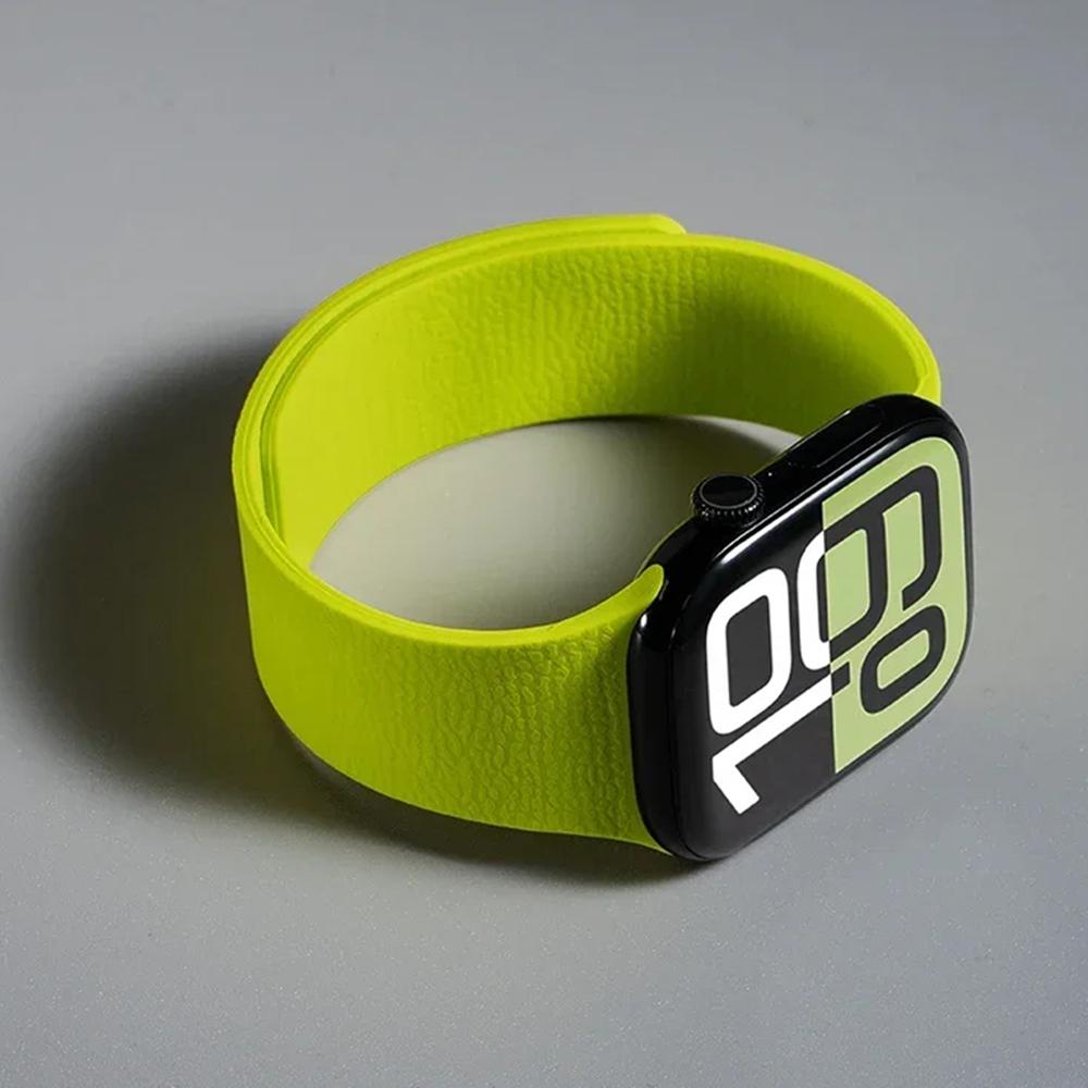 Luxury Magnetic Band For Apple Watch Strap S11 S10 49mm 44mm 45mm 46mm 42mm 40mm Silicone Bracelet iWatch Ultra 3 2 Series 10 9 8 SE