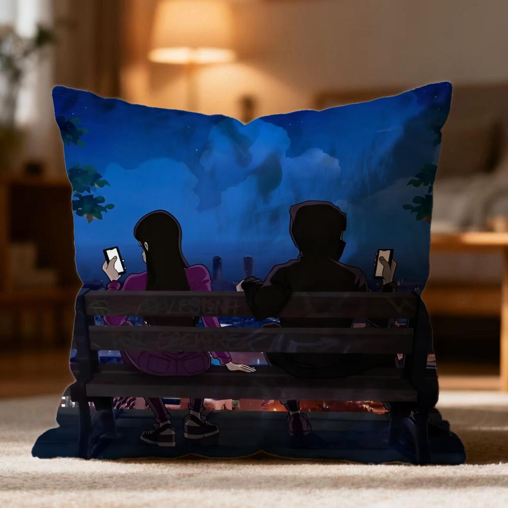 Popular B-BBeny Jr Cushion Cover Soft Washable Pillow Case Multi-Scene for Couch Bed Travel Office Use