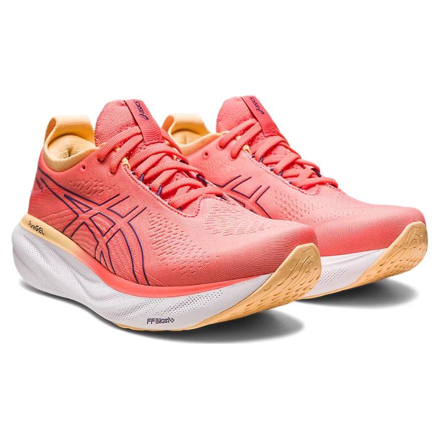 Nové Asics Gel Nimbus 25 Papaya Dusty Purple Dámské 1012B356-700