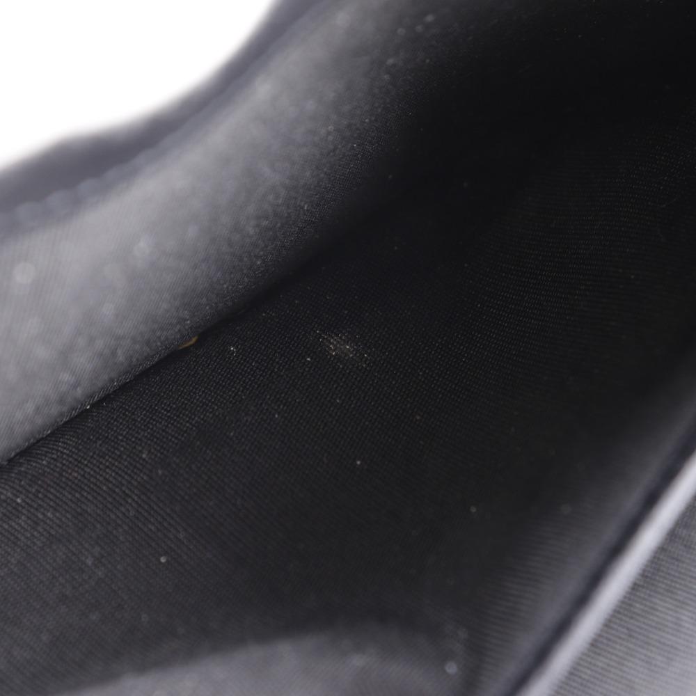 CHANEL brilliant Purse A50106 Zip Around black enamel Women Used