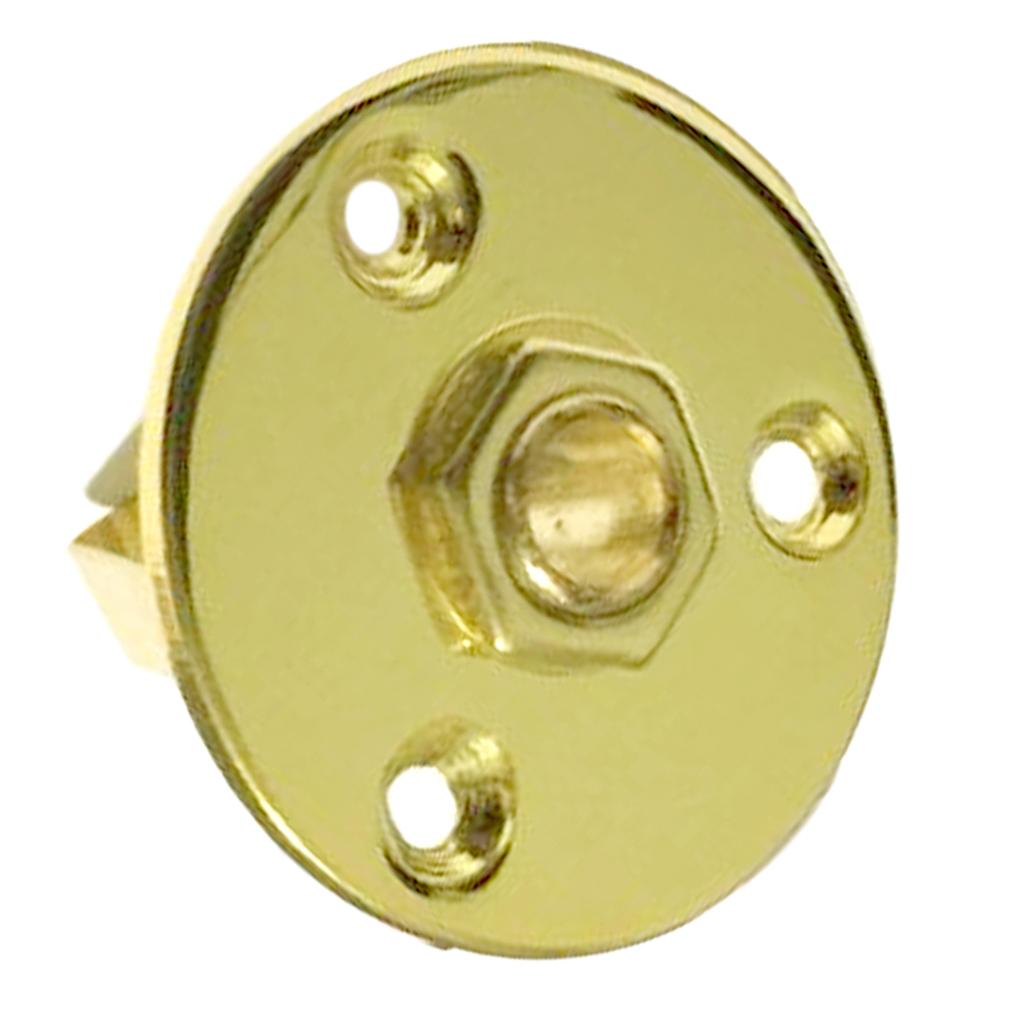 Guitar Round Plate Jack Iron Copper Output Socket Replacement Parts for Electric Guitar Bass