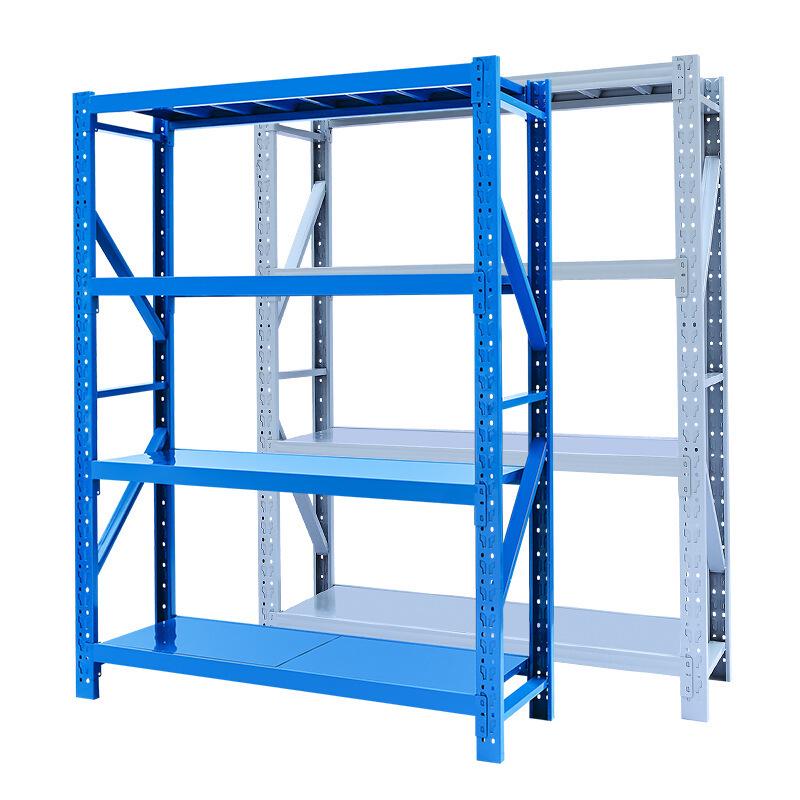 Light to Medium Duty Multi-Tier Warehouse Shelving for Clothing and Sundries Storage