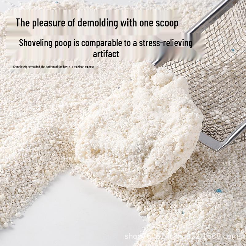Cassava Cat Litter, Cherry Blossom White Tea, 20kg – Deodorizing, Nearly Dust-Free, Easy Clumping, Odor Control.