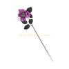 Black Spiders Artificial Rose Flower Stem For Gothics Wedding Party Centerpieces top sale
