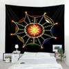 Sacred Geometry Tapestry Bohemian Hippie Mandala Tapestry Meditation Theme Tapestries Witchcraft Astrology Pattern Wall Hanging