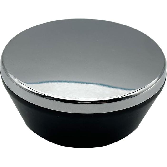 AEZ73913401 Knob Assembly Fits washers and dryers Chrome
