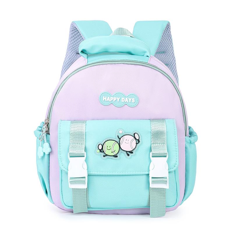 

School bag new small class boys and girls baby cute foreign trend children backpack children зелений