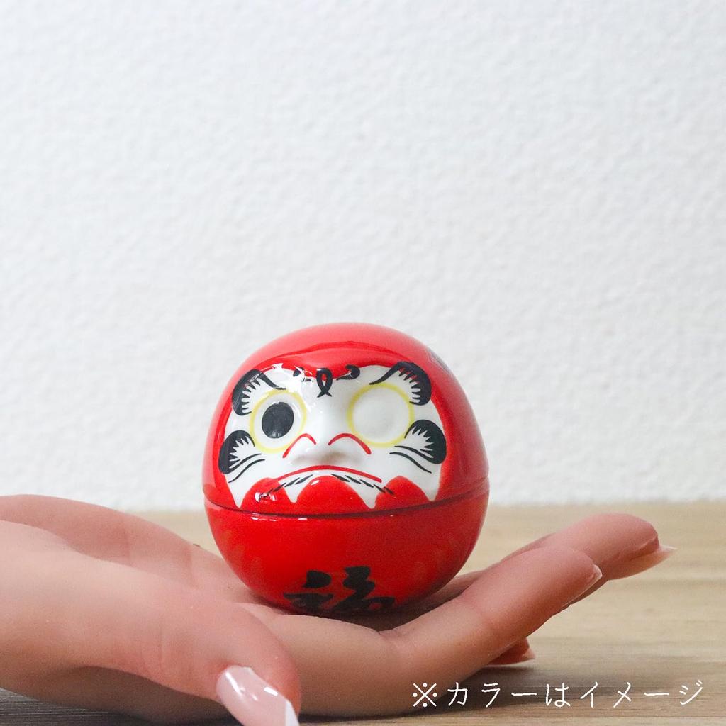Castle Enterprises Get-Up Lucky Daruma Dolls (White) - Set of 10 [Commercial Use]