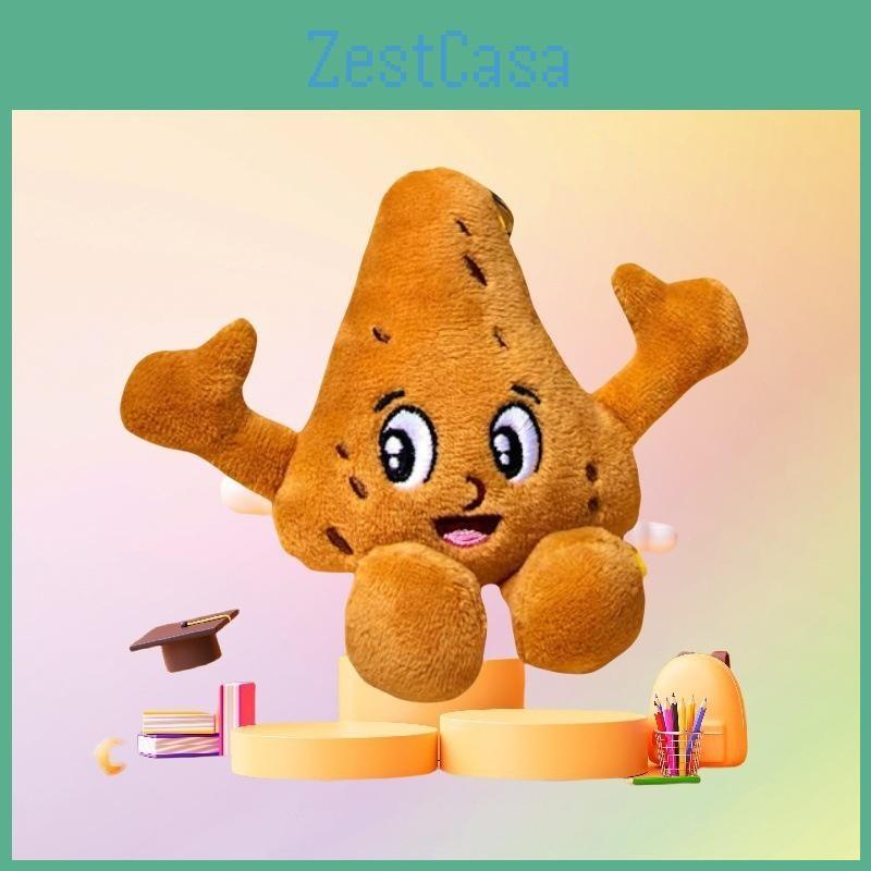 Cava Short Plushies Pile Plush Keychain Doll With Design For Gift Collection And
