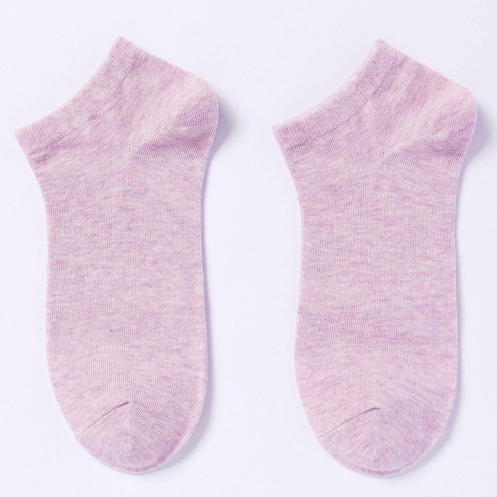 [Spedizione Gratuita] Calzini da Barca in Cotone Antiscivolo da Donna per Primavera ed Estate - Tacco Basso, Deodoranti, Calzini Corti