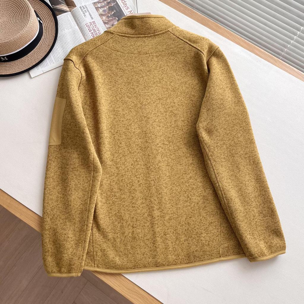 Unisex Outdoor Fleece Jacket - Thickened, Warm, Stand-up Collar for Autumn/Winter Sports