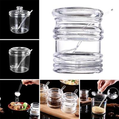 Home Accessories Condiment Container Seasoning Boxes Spice Shaker Storage Jars Pepper Sugar Box