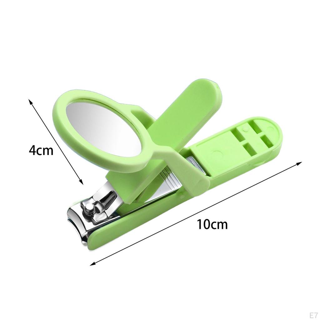 Ergonomic Nail Care Clipper Set with Built-in Light