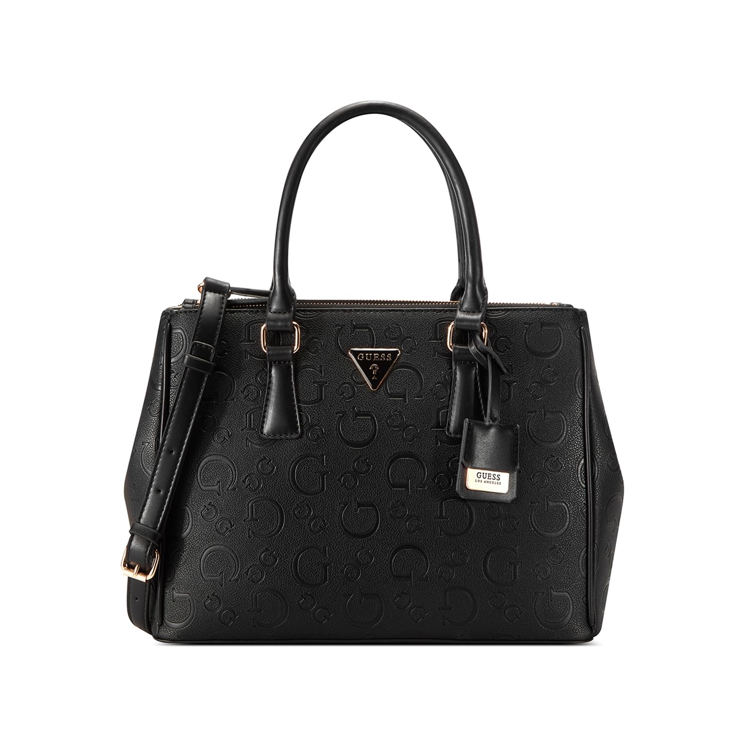 

GUESS Grimball Satchel Tote AG940907 Bag, Women s, Black,