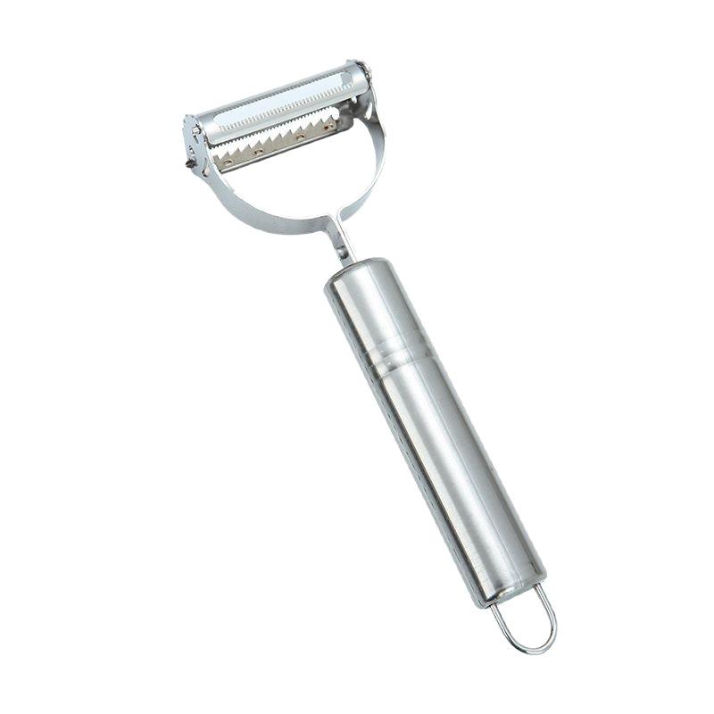 Nerezová škrabka na zeleninu a kráječ Ostrá čepel Ergonomická rukojeť Na brambory, mrkev, ovoce Odolný Elegantní design Snadné uchopení