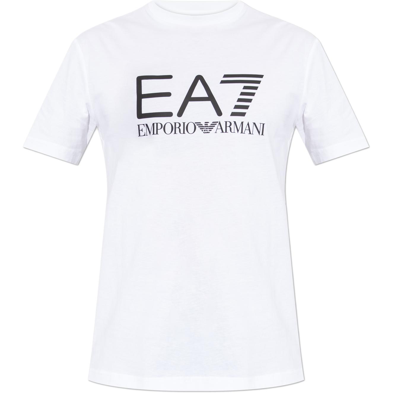 Emporio Armani EA7 Printed Logo Short Sleeve T-Shirt Men tops 7M001412-AF22264-U0002 S