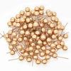 Artificial Berries Red Gold Silver Cherry Mini Fake Berry Pearl Beads Home DIY Christmas Wreath New Year Party Gifts Decorations