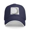 Grey Moon Baseball Cap Mountaineering Black Hats Unisex Womens