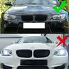 For BMW 3 Series E92 E93 Coupe M3 2008-2010 2x Car ABS Grille Front Kidney Grill Doulbe Line Style 51137157277 51137157278 Parts