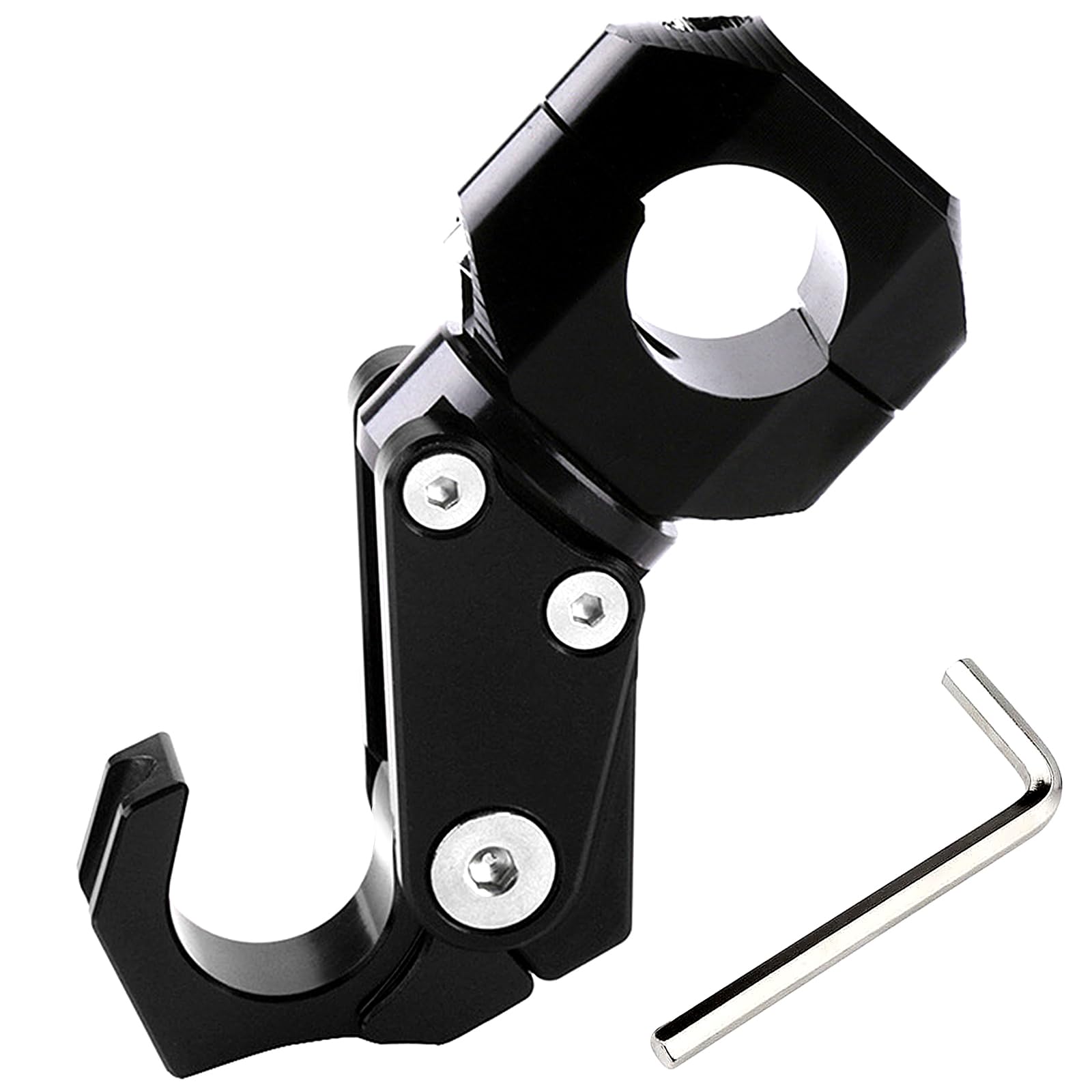 Ysemco Handlebar Hook General Purpose 22-28mm Helmet Hook Convenience Store чёрный