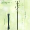 5Pcs Plant Support Stakes Reusable Simulated Tree Branch Plant Stakes Vine Climbing Bracket for Potted Plants Garden Tools