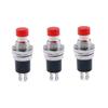 3Pcs Momentary Push Button Switch ON-(OFF) SPST Normally Closed Contacts Model
