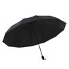 Bone Extra Large Folding Umbrella: Reinforced, Rainproof, Sunscreen Sunshade for Three People