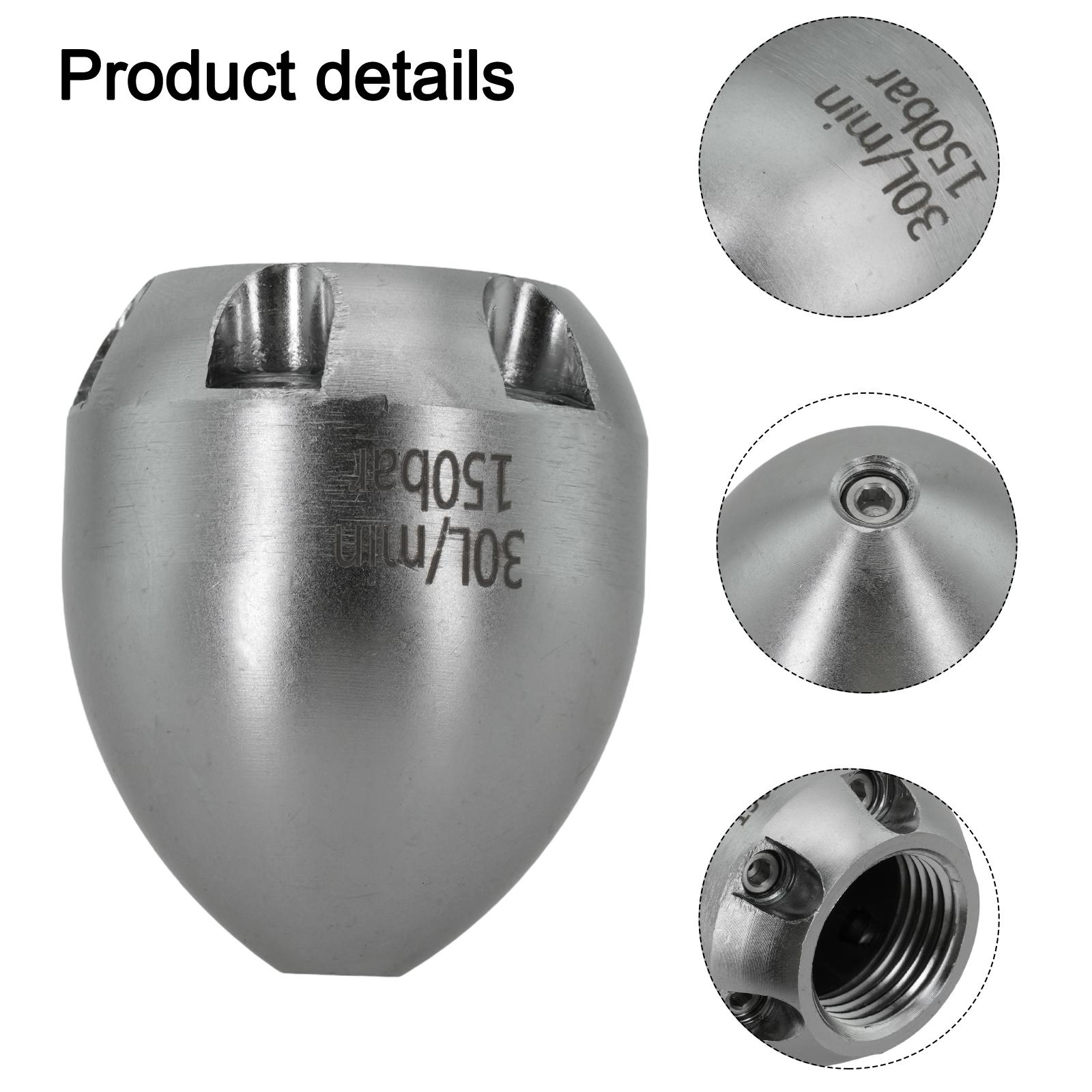 Multi Functional High Pressure Cleaner Nozzle Featuring Innovative Design for Effective Dredging and Cleaning Tasks 30L