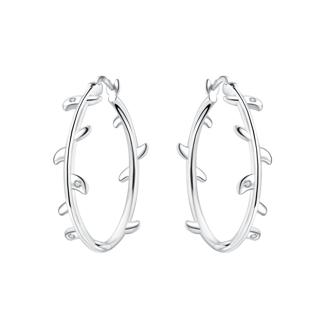 925 Sterling Silver Simple Gold U-shaped Earrings Jewelry Versatile Hoop Earrings for Women Jewelry Fine Birthday Party Gifts