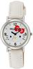 CITIZEN Hello Kitty Analog Watch with Leather White Q&Q Women's Strap, (HK15-131)