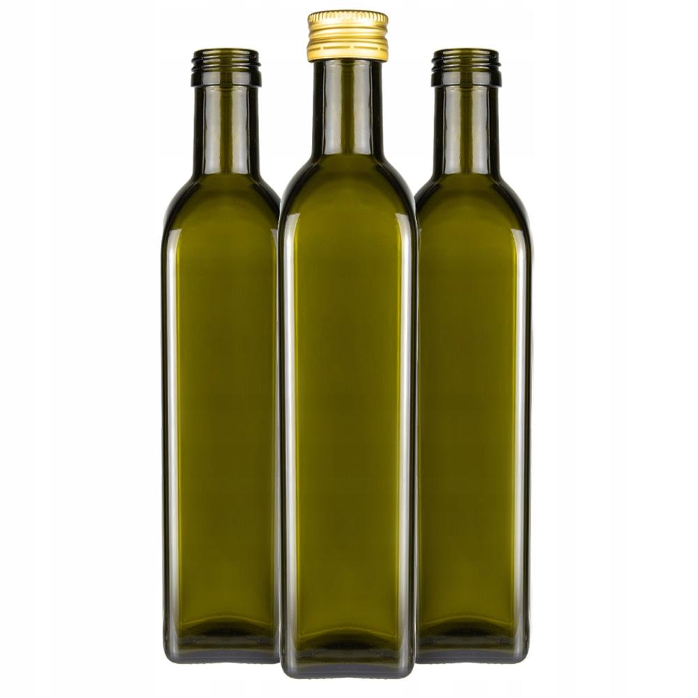 Marasca Olive Bottle 500Ml For Oil Tinctures