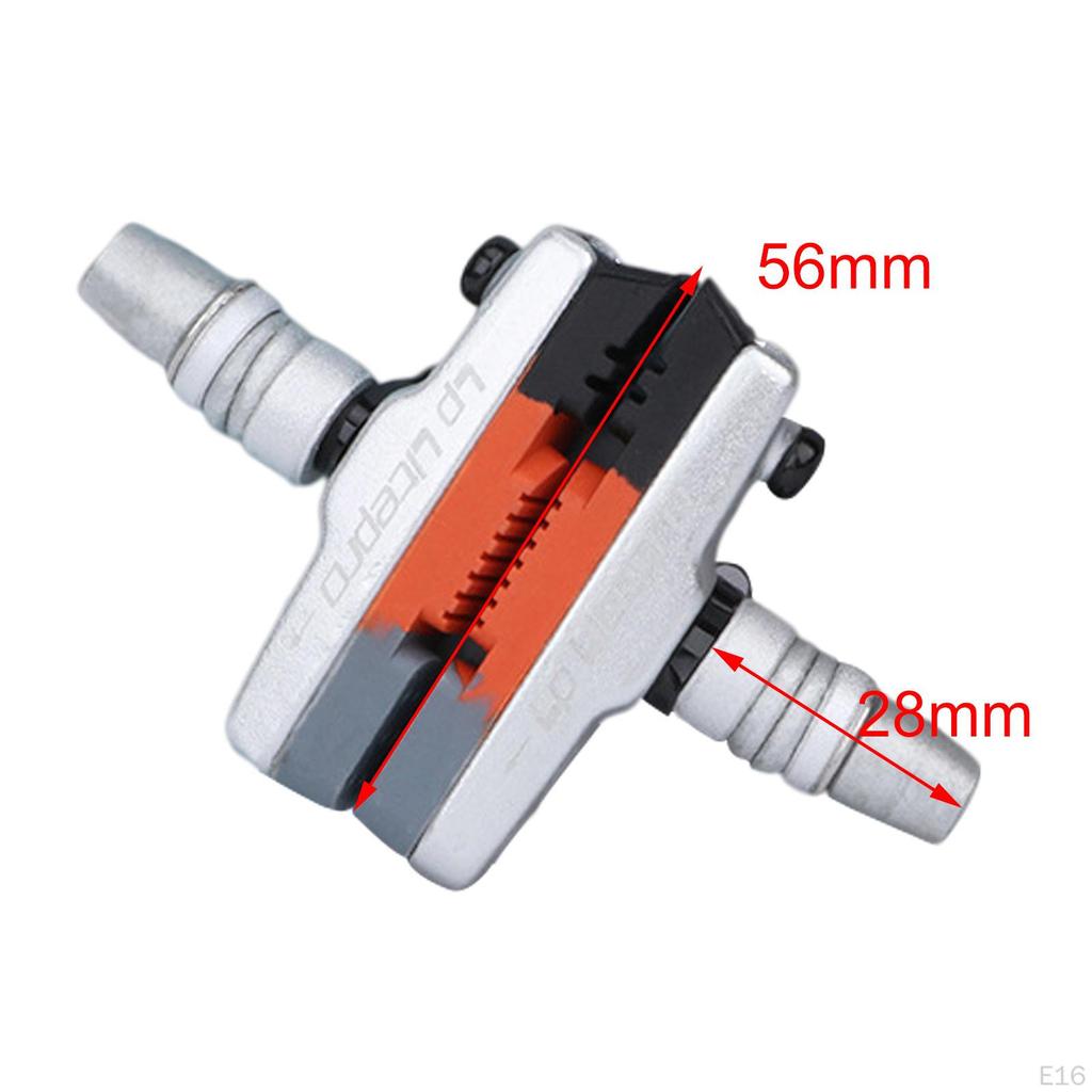 1 Pair Professional Bike Brake Blocks Road Bicycle Pads Cycling Anti Slip No Noise