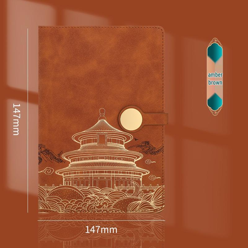 A5 Business Notebook Gift Box with UV Logo - Corporate Meeting Diary Gift