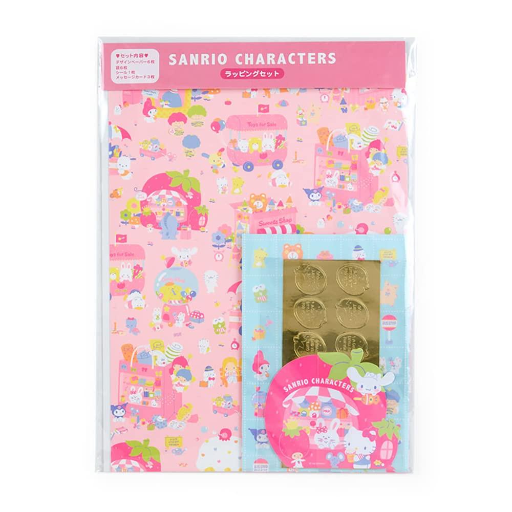 Sanrio Sanrio Sanrio Characters Wrapping Set 670111 (SANRIO) (SANRIO) (Fancy Shop)