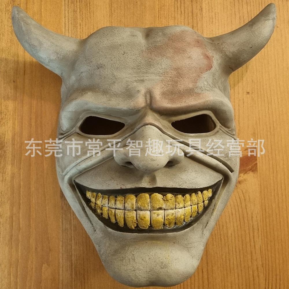 New Halloween black telephone mask The black phone Horror Predator Latex Mask