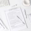 Durable Memo Clipboard Transparent Paper Organizer INS File Folder  Stationary