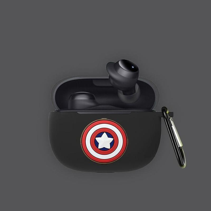 Cartoon Soft Silicone Earphone Case For Xiaomi Redmi Buds 3 Lite Protection Cover Redmi Buds3 Lite Case Personality Shark