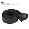 Braided Sleeve Expandable Casting Fishing Rod Pole Cover Protector (Black)