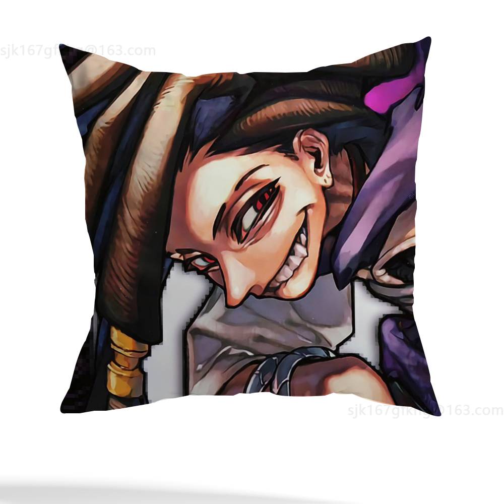 Anime G-Gachiakuta pillowcase casual style decoration, suitable for home decoration (excluding pillow core)
