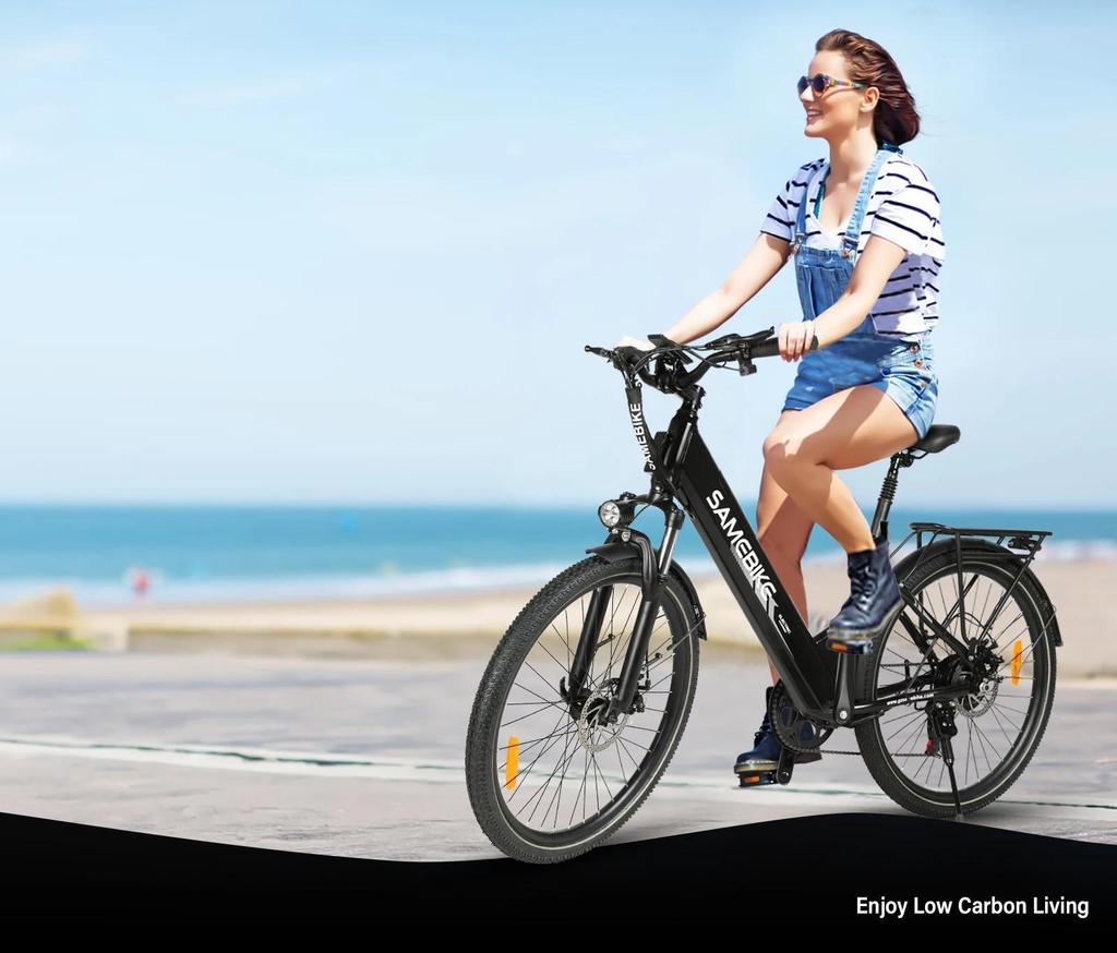 New electric bicycle SAMEBIKE RS-A01 Pro-T 36V15AH detachable battery electric bicycle 26 inch tire electric bicycle