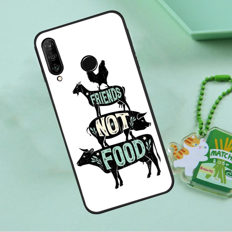 Veganes Vegetarisches Zitat Für Huawei Nova 12i 12s 7i 8i 11i 9 10 SE Y90 Y60 Y70 Y72 Y61 Y91 P30 P40 Lite P60 Pro Hülle